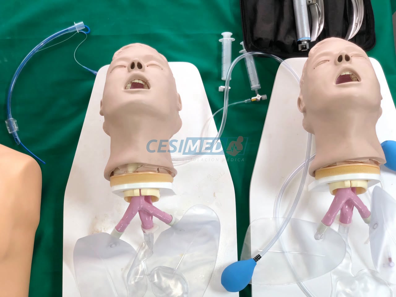 Simuladores para manejo de vía aérea